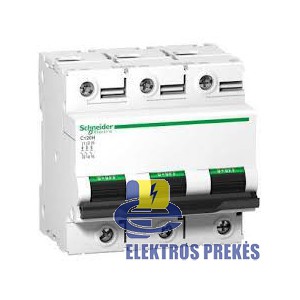A9N18469 Acti 9 I60N SCHNEIDER automatinis modulinis jungiklis  3P C120 15ka