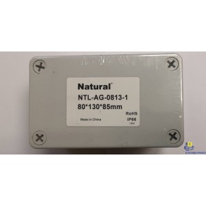 Virštinkinė paskirstymo dėžutė NATURAL NTL-AG-0813-1 80x130x85mm IP66