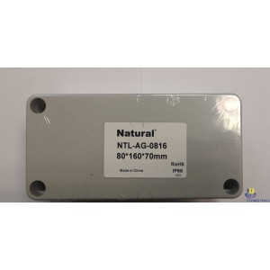 Virštinkinė paskirstymo dėžutė NATURAL NTL-AG-0816 80x160x70mm IP66