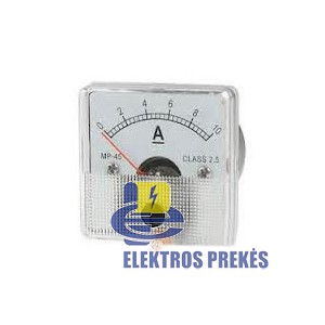 10A DC analoginis tiesioginio jungimo ampermetras DH-50