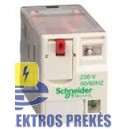 RXM4AB2P7 4CO 6A 230VAC LED Tarpinė relė Schneider Electric